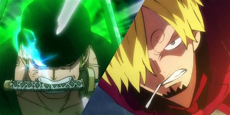 One Piece Zoro And Sanji Fighting