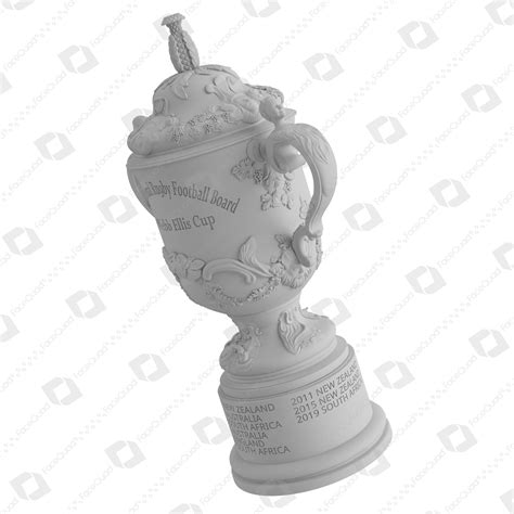 The Webb Ellis Cup Trophy 3D Model | FaceQuad