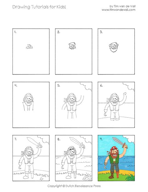 Easy Drawing Tutorials for Kids – Tim's Printables