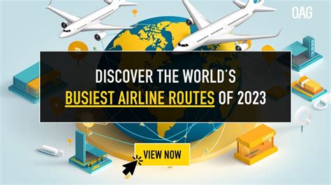 Busiest Flight Routes in the World 2023 | OAG