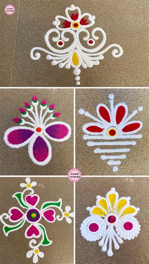 Easy rangoli daily simple rangoli small rangoli design rangit rangoli ...