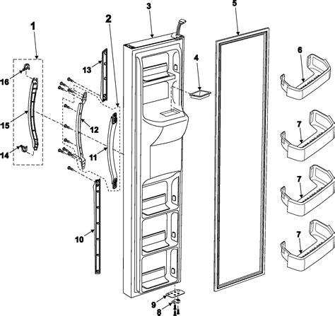 Refrigerator Parts: Samsung Refrigerator Parts List