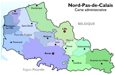 Région Nord-Pas-de-Calais : Regions