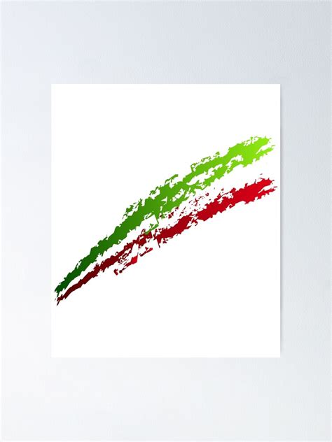 "Italian Flag Colors" Poster for Sale by designer-louiti | Redbubble