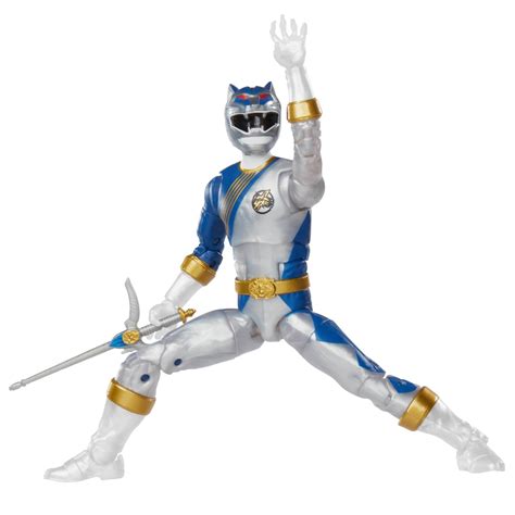 Hasbro Power Rangers Lightning Collection Wild Force Lunar Wolf Ranger ...