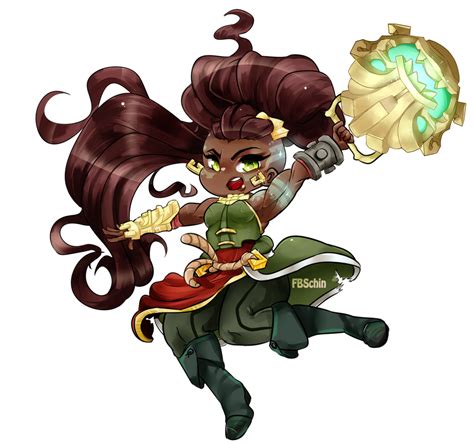 illaoi by FBSchin on DeviantArt