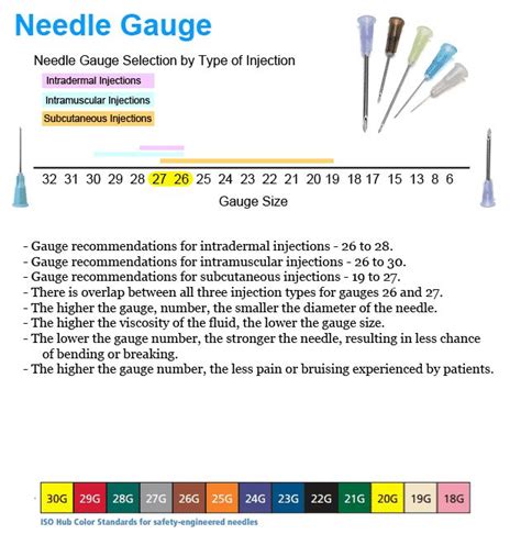 Syringe and Needle Sizes - How to choose (Guide) | LaboratoryInfo.com ...