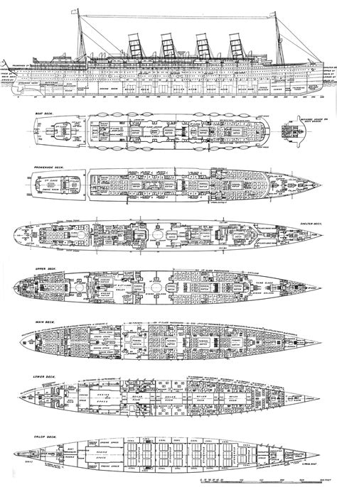 Deck plans, How to plan, Rms titanic