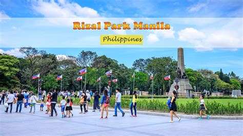 Rizal Park | Luneta Park All you need to know - 2HotTravellers Travel Blog