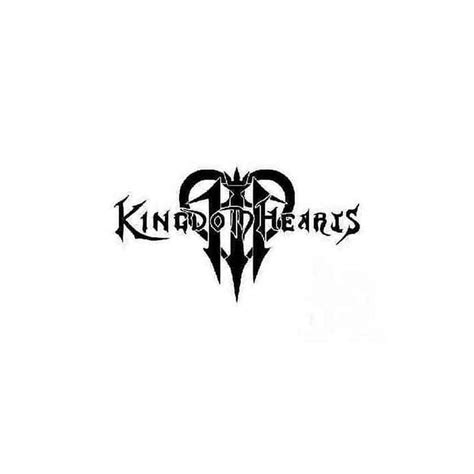 Kingdom Hearts 3 Official Logo