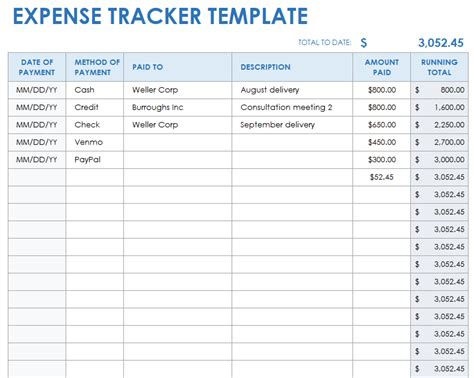 14 Excel Expense Tracker Template Excel Templates – NBKomputer