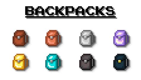 BackpackMod - Mods - Minecraft