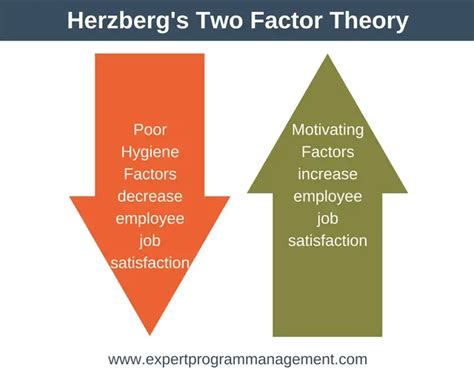 Herzberg's Motivation Theory - Two Factor Theory - Expert Program ...