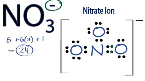 No3 Lewis Structure Molecular Geometry And Hybridization