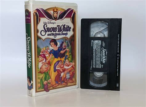 Vintage Disney Movie Snow White And The Seven Dwarfs 1994 VHS ...