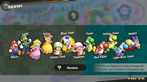 Super Mario Bros. Wonder shows full lineup of playable characters