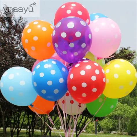 Aliexpress.com : Buy Ynaayu 10pcs/lot Latex Balloons Polka Dots ...