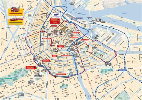 Amsterdam-sites anzeigen - Amsterdam-Sehenswürdigkeiten Karte (Niederlande)