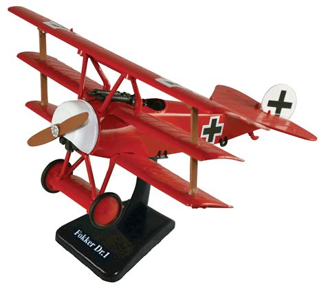 New Ray German Fokker DR.1 Classic Model Kit: The Red Baron German ...