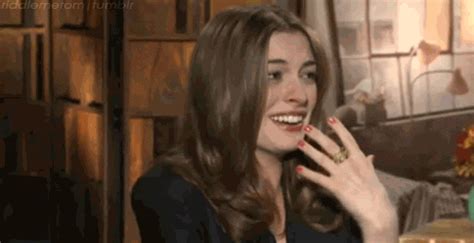 Happy Anne Hathaway GIF - Find & Share on GIPHY