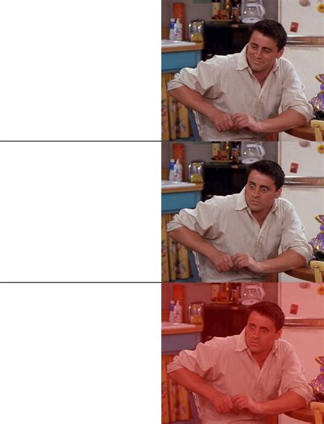 Three-Panel Surprised Joey Meme : r/MemeTemplatesOfficial