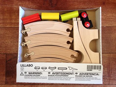 Ikea Lillabo starter train set | Wooden Train Track Layouts