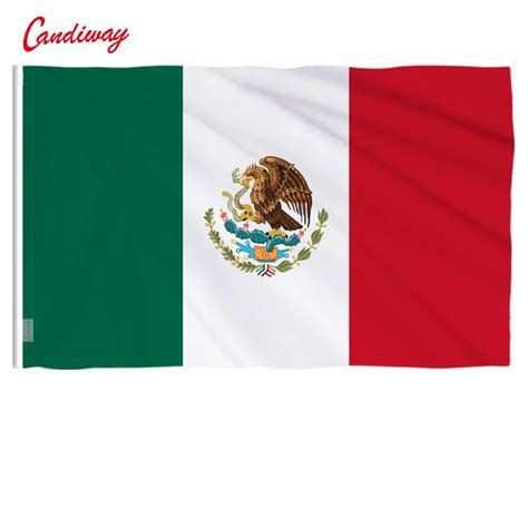 90 x 60cm Mexico national Flag indoor outdoor decoration Furnishing ...