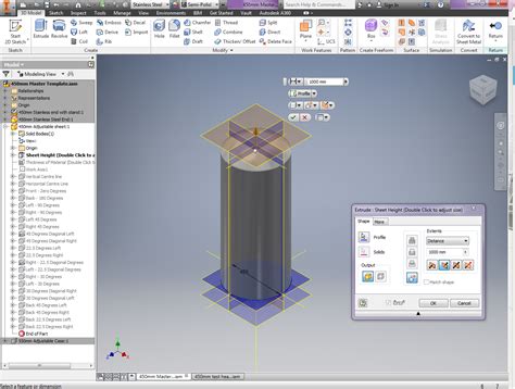 Solved: Help with creating an adjustable Master adjustable assembly ...