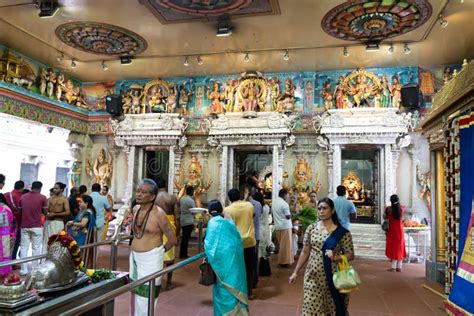 Singapore, Singapore â€“ January 14, 2020: Sri Veeramakaliamman Temple ...