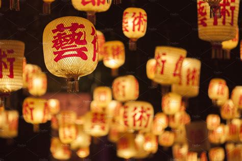 Chinese New Year Lanterns | Stock Photos ~ Creative Market