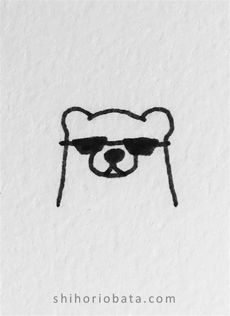 25 Cute and Easy Bear Drawing Ideas