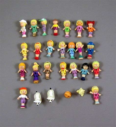 27 Polly Pocket Dolls Figures // Vintage by UBlinkItsGone on Etsy