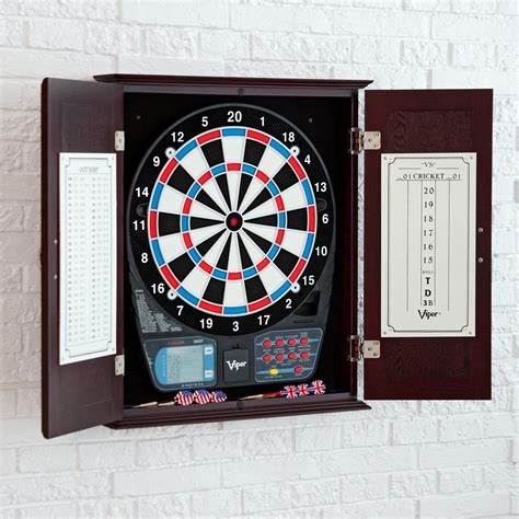 Wakefield Viper 787 Electronic Dart Board and Cabinet Set | from ...