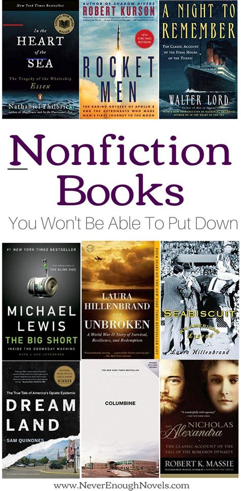 Nonfiction Books That Read Like Fiction | Never Enough Novels - # ...