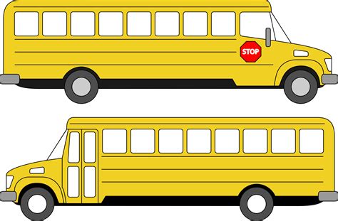 Schools Bus Clipart Hd Png School Bus Sticker Vector Bus Clipart ...