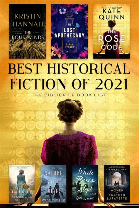 The Best Historical Fiction Books for 2021 (New & Anticipated) - The ...