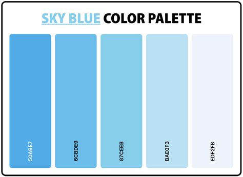 27 Best Blue Color Palettes With Names Hex Codes –, 44% OFF