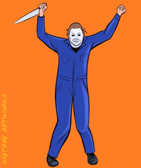 Happy Michael Myers GIF by Travis Falligant - Find & Share on GIPHY