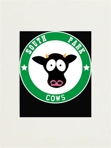 "South Park Cows Classic T-Shirt.png" Photographic Print for Sale by ...