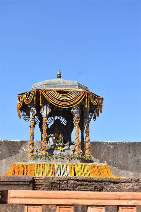 RAIGAD FORT- CHHATRAPATI SHIVAJI MAHARAJ Stock Image - Image of ...