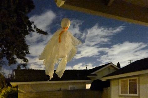 Halloween 2014 Floating Ghost | Photo taken against the nigh… | Flickr