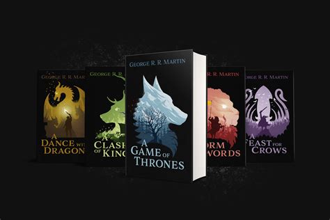 A Song of Ice and Fire - Book Cover Design :: Behance