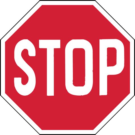 Stop Sign PNG, Stop Sign Transparent Background - FreeIconsPNG