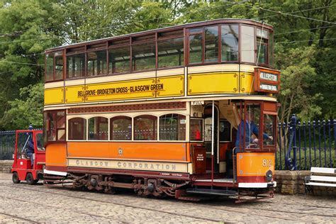 Trams: Glasgow Corporation: 812 Crich Tramway Village - a photo on ...