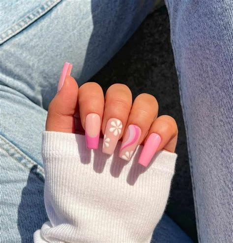 50+ Pink Spring Nails To Complete Your Springtime Look