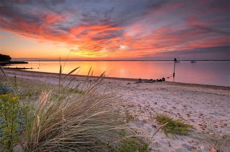 Sunset, Yarmouth Beach, Isle Of Wight | Yarmouth, Beautiful islands ...