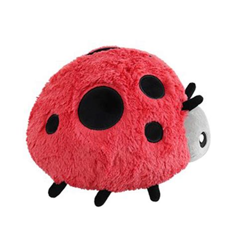 Lucky Bug Custom Embroidered Toy Girls Plush Ladybug Stuffed Animal ...