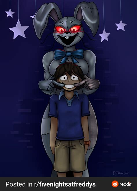 Vanny and Gregory {my first fnaf fanart in reddit} | Anime fnaf, Fnaf ...