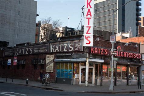 What Is Katz's Deli in New York City Doing to Help the Local Community?