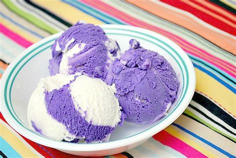 Purple Yam (Ube) Swirl Ice Cream | What's Cookin' Chicago